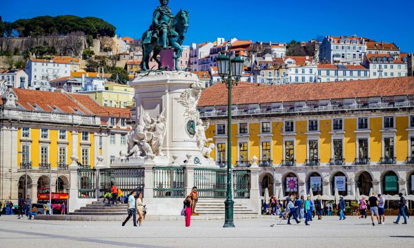 Portogallo Lisbona piazza